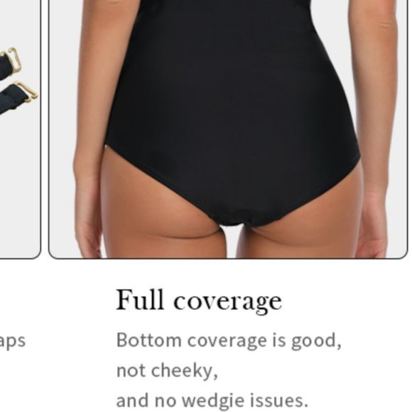 RELLECIGA Strapless One Piece Swimsuit 👄 NEW!!! - Picture 16 of 16